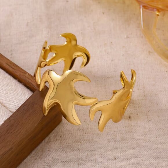 Luxury Fashion 304 Stainless Steel Bracelets High Quality, elegant Bangle - Picture 2 of 5